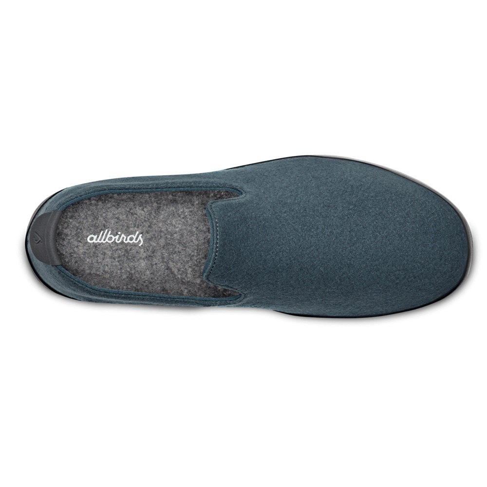 Allbirds Women\'s Slip-Ons Blue - Wool Loungers - 23475TWNG